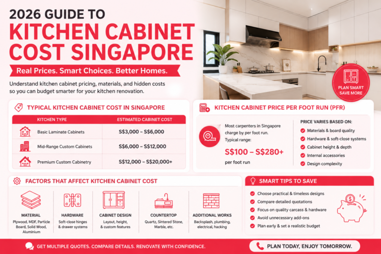 Kitchen Cabinet Cost Singapore