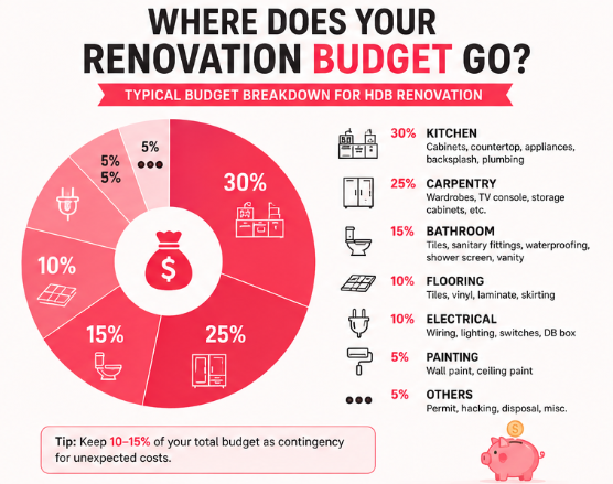BTO vs resale renovation cost Singapore comparison chart for homeowners BTO vs resale renovation cost Singapore comparison chart for homeowners