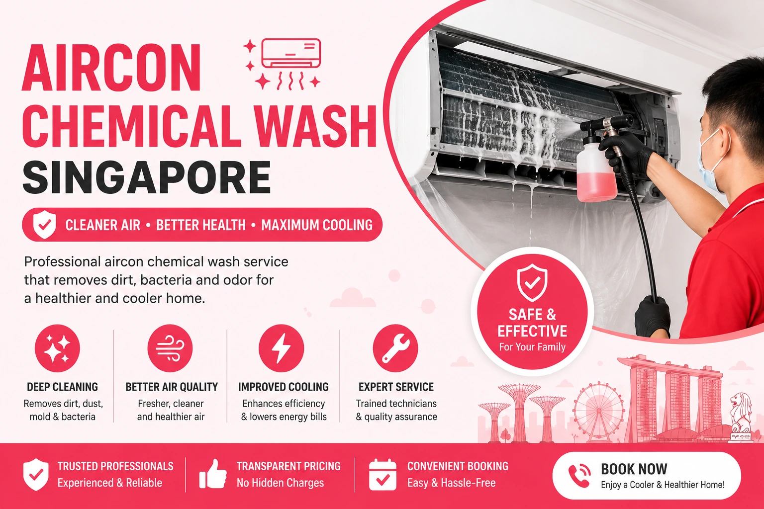 aircon chemical wash singapore