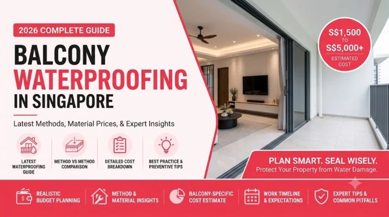 balcony waterproofing singapore