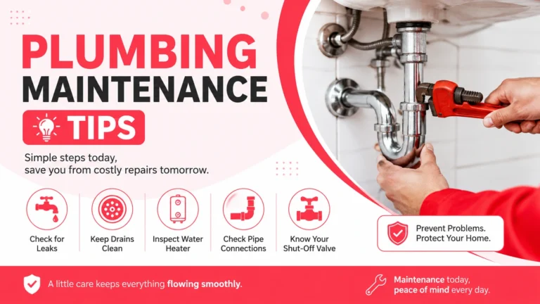 plumbing maintenance tips