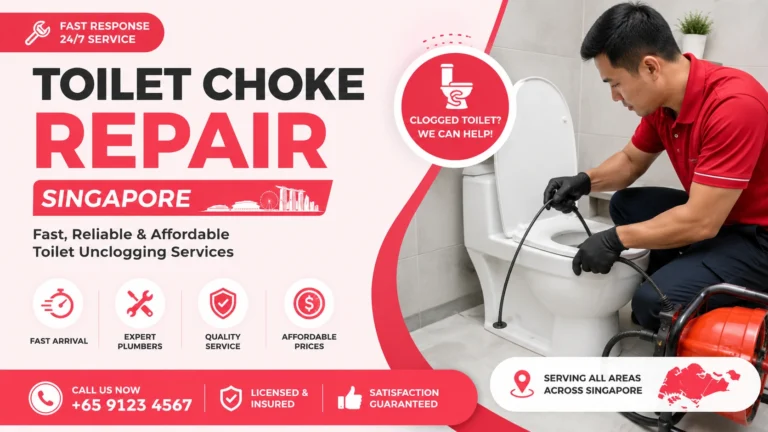 toilet choke repair singapore