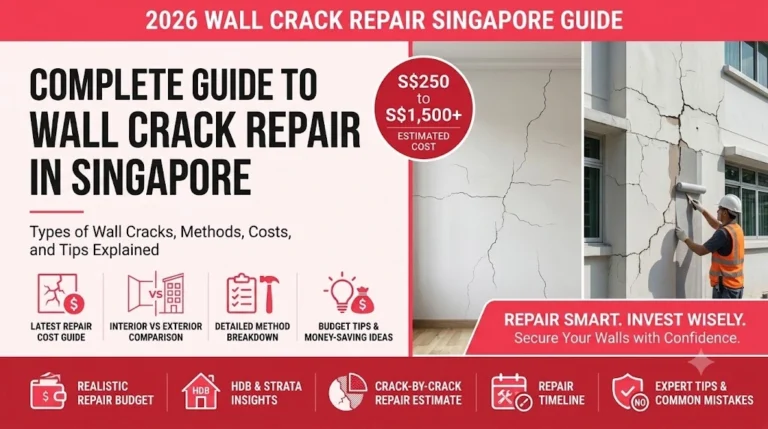 Wall Crack Repair Singapore