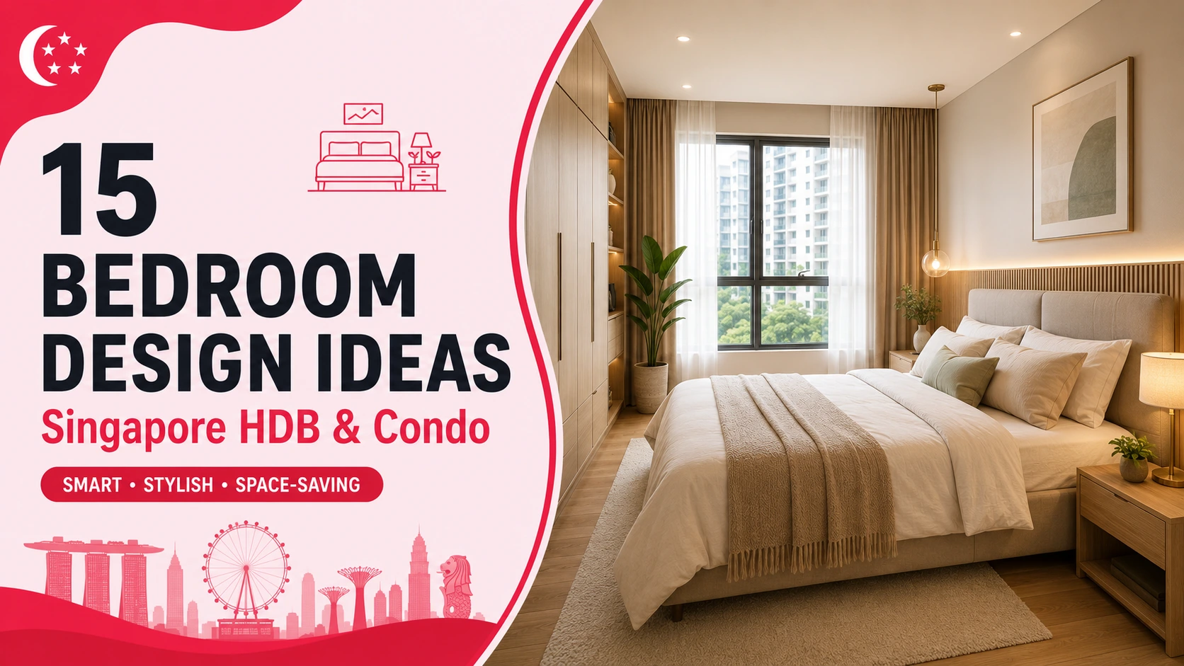 15 bedroom design ideas Singapore for stylish HDB and condo homes